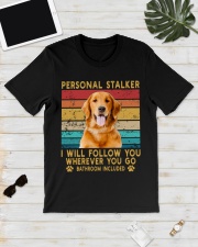 Golden Retriever Personal Stalker Classic T-Shirt lifestyle-mens-crewneck-front-17