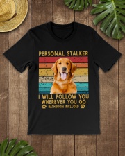 Golden Retriever Personal Stalker Classic T-Shirt lifestyle-mens-crewneck-front-18