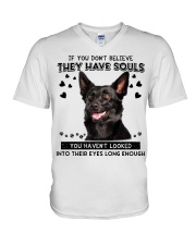 Australian Kelpie 1 Have Souls V-Neck T-Shirt tile