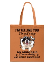Australian Shepherd A Baby Tote Bag tile
