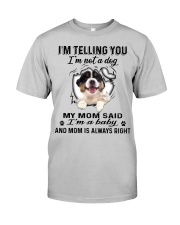 Australian Shepherd A Baby Classic T-Shirt front