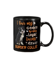 Border Collie Goofy Mug tile