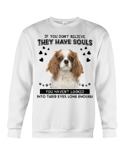 Cavalier King Charles Spaniel Have Souls Crewneck Sweatshirt tile