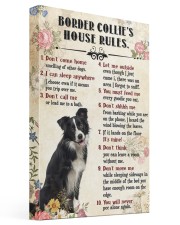 Border Collie Rules 16x24 Gallery Wrapped Canvas Prints thumbnail
