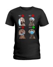Weimaraner Right Ladies T-Shirt tile