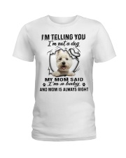 West Highland White Terrier A Baby Ladies T-Shirt tile
