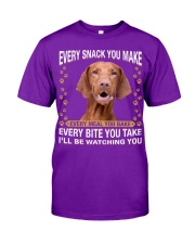 Vizsla Watching Classic T-Shirt front