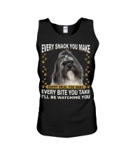 Shih Tzu 2 Watching Unisex Tank tile