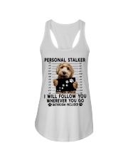Labradoodle Follow You Ladies Flowy Tank tile