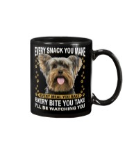 Yorkshire Terrier Watching Mug tile