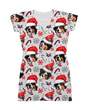 Bernese Mountain Dog Xmas Decor All-over Dress thumbnail