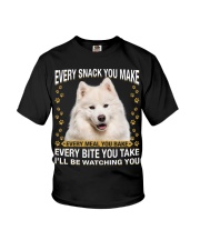 Samoyed Watching Youth T-Shirt tile