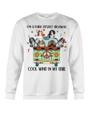Cavalier King Charles Spaniel Cool Wind Crewneck Sweatshirt tile