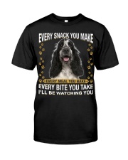 Cocker Spaniel 1 Watching Premium Fit Mens Tee tile