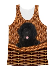 Newfoundland Rattan All-Over Unisex Tank tile