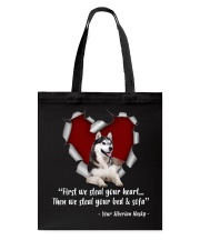 Siberian Husky 2 Steal Heart Tote Bag tile