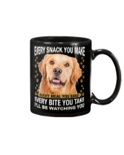 Golden Retriever Watching Mug tile