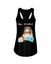 Rough Collie Ew People Ladies Flowy Tank tile
