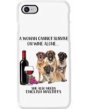 She Also Needs English Mastiff Phone Case tile