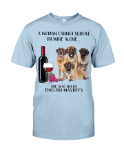 She Also Needs English Mastiff Classic T-Shirt tile