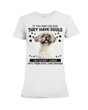Shih Tzu 1 Have Souls Premium Fit Ladies Tee tile