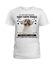 Shih Tzu 1 Have Souls Ladies T-Shirt tile