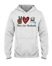 Lhasa Apso Handwash Hooded Sweatshirt tile