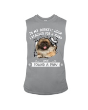 Found A Paw Pekingese Sleeveless Tee tile