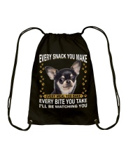 Chihuahua 2 Watching Drawstring Bag tile