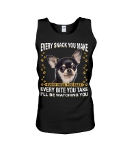 Chihuahua 2 Watching Unisex Tank tile