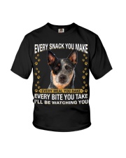 Australian Cattle Dog 2 Watching Youth T-Shirt tile
