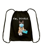 Malinois Dog Ew People Drawstring Bag tile