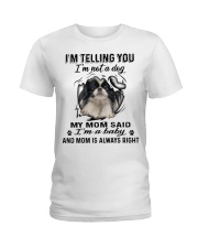 Japanese Chin A Baby Ladies T-Shirt tile