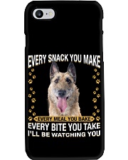 Laekenois Dog Watching Phone Case tile
