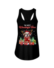 English Bulldog Wonderful Ladies Flowy Tank tile