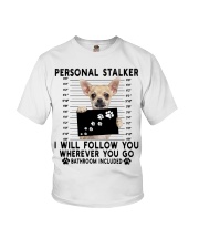 Chihuahua Follow You Youth T-Shirt tile
