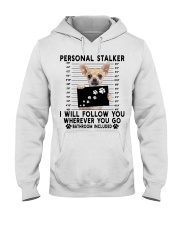 Chihuahua Follow You Hooded Sweatshirt tile