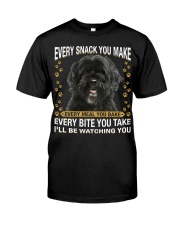 Portuguese Water Dog Watching Premium Fit Mens Tee tile