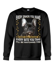 French Bulldog 2 Watching Crewneck Sweatshirt tile