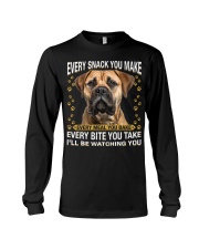Bullmastiff 1 Watching Long Sleeve Tee tile