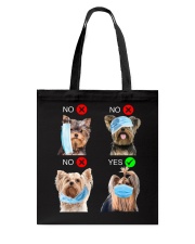Yorkshire Terrier Right Tote Bag tile