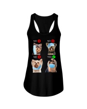 Yorkshire Terrier Right Ladies Flowy Tank tile