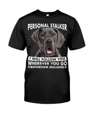 Great Dane 2 Stalker Follow Classic T-Shirt front
