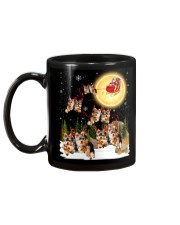 Yorkshire Terrier Santa Claus Mug back