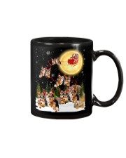 Yorkshire Terrier Santa Claus Mug front