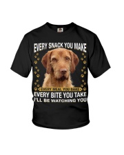 Wirehaired Vizsla Watching Youth T-Shirt tile