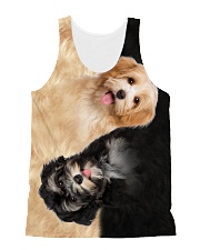 Yin Yang Havanese All-Over Unisex Tank tile