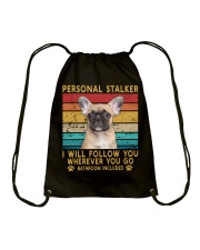 French Bulldog Personal Stalker Drawstring Bag tile