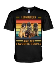 Leonberger Favorite V-Neck T-Shirt tile