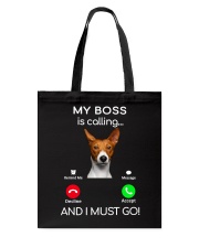 Basenji Calling Tote Bag tile